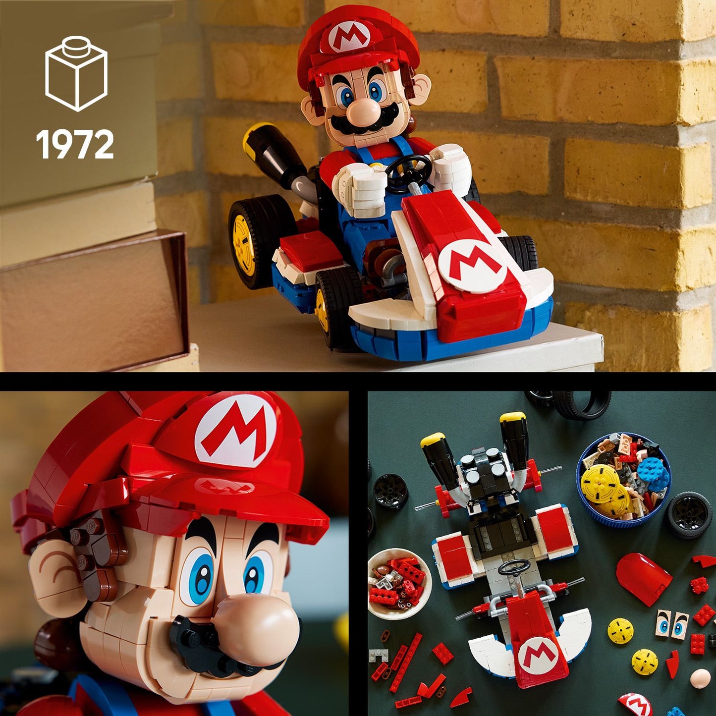 LEGO Mario Kart™ – Mario and standard kart 72037 Supermario