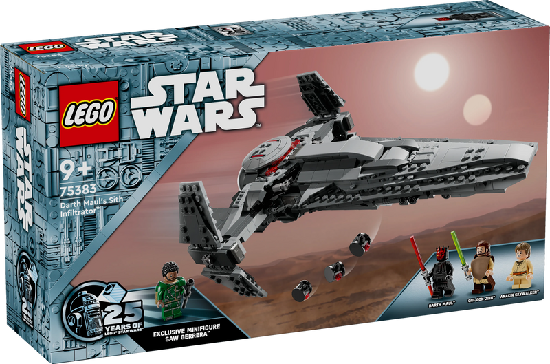 LEGO Darth Mauls Sith-Infiltrator 75383 Star Wars