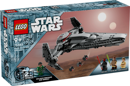 LEGO Darth Mauls Sith-Infiltrator 75383 Star Wars