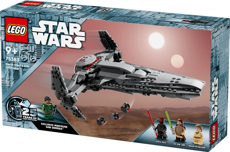 LEGO Darth Mauls Sith-Infiltrator 75383 Star Wars