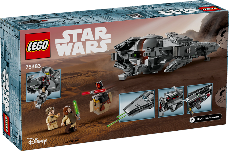 LEGO Darth Mauls Sith-Infiltrator 75383 Star Wars