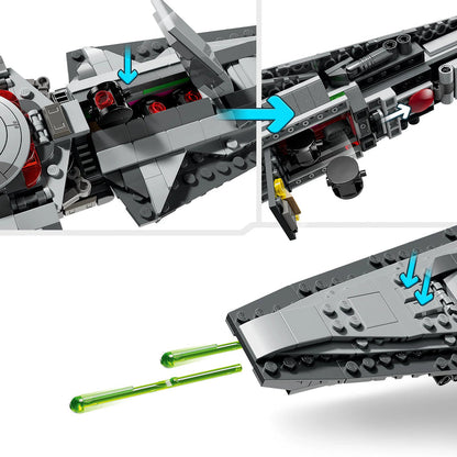 LEGO Darth Mauls Sith-Infiltrator 75383 Star Wars