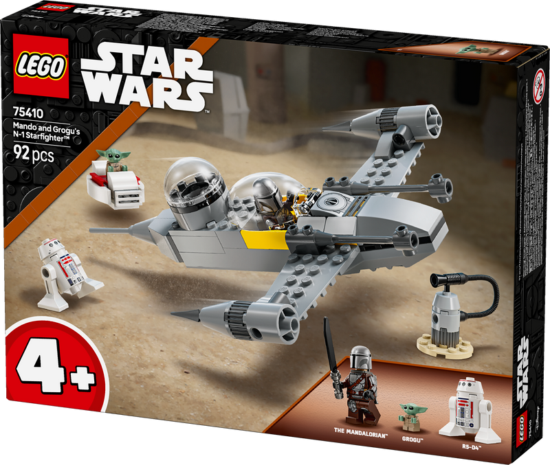LEGO Mando and Grogu's N-1 Starfighter 75410 StarWars (Pre-Order: January 2025)