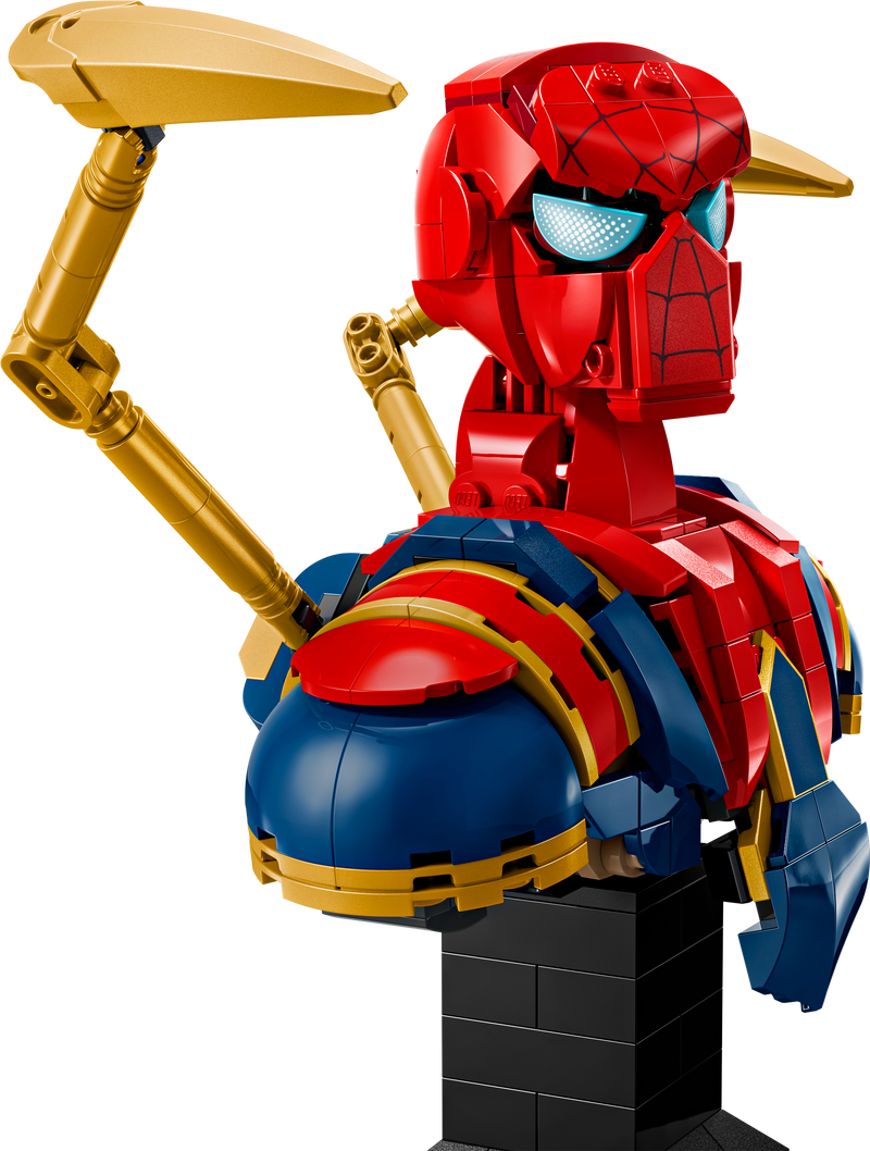 LEGO Iron Spider-Man buste 76326 Superheroes
