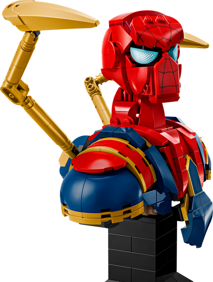 LEGO Iron Spider-Man buste 76326 Superheroes