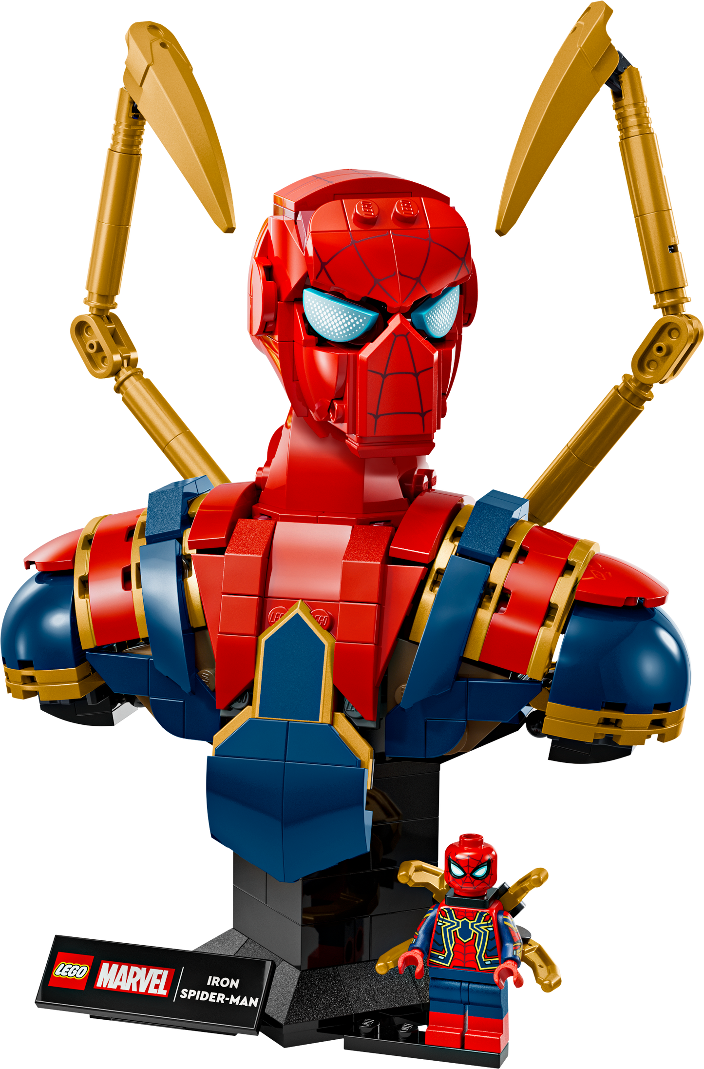 LEGO Iron Spider-Man bust 76326 Superheroes