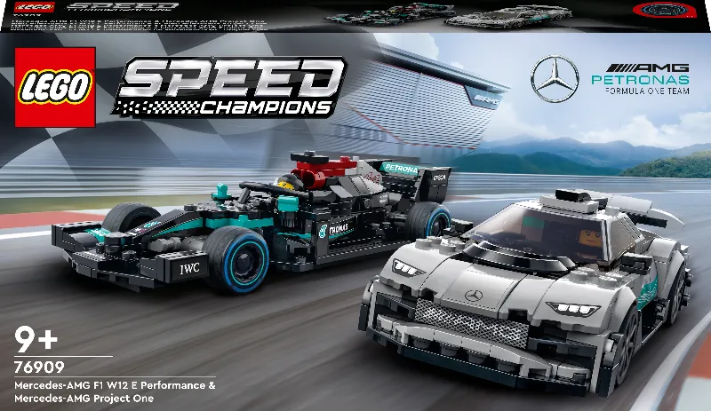 LEGO Mercedes-AMG Formula 1 W12 E Performance &amp; Mercedes-AMG Project One 76909 