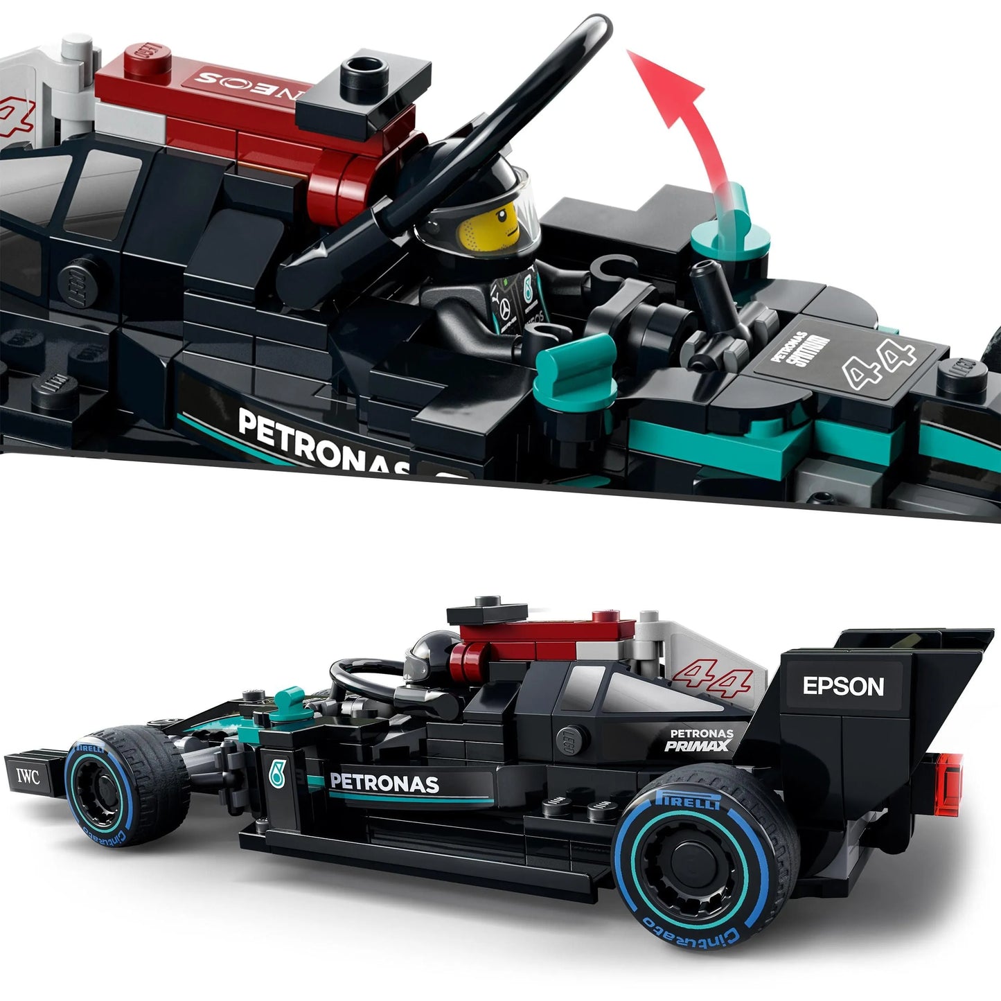 LEGO Mercedes-AMG Formula 1 W12 E Performance &amp; Mercedes-AMG Project One 76909 