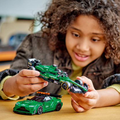 LEGO Aston Martin safety car and AMR23 76925 Speed Champions
