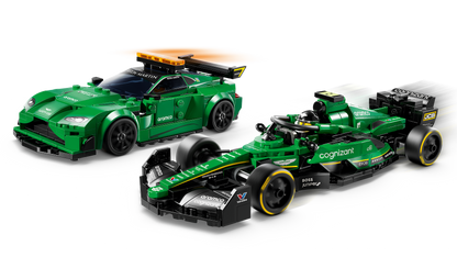 LEGO Aston Martin safety car and AMR23 76925 Speed Champions