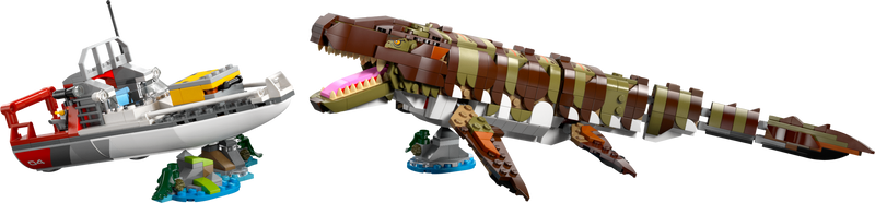 LEGO Buildable Mosasaurus Boat Mission 76974 Jurassic World