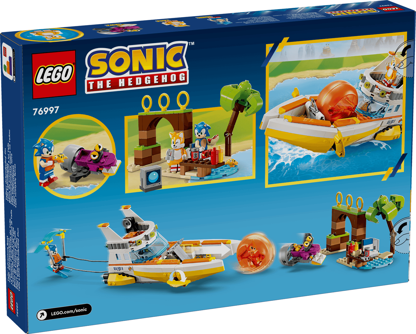 LEGO Tails' Abenteuerboot 76997 Sonic