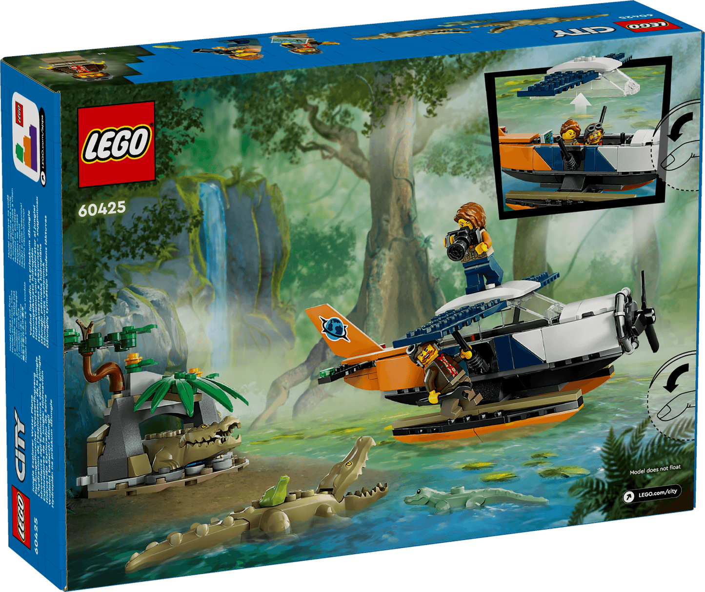 LEGO Jungle Explorers: Seaplane 60425 City