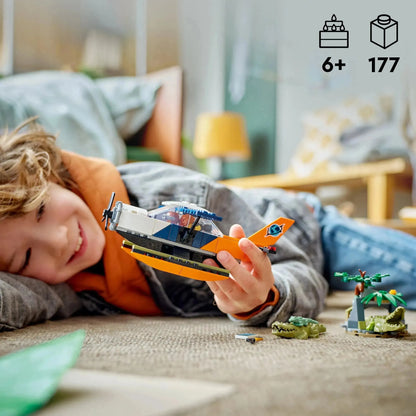 LEGO Jungleonderzoekers: watervliegtuig 60425 City