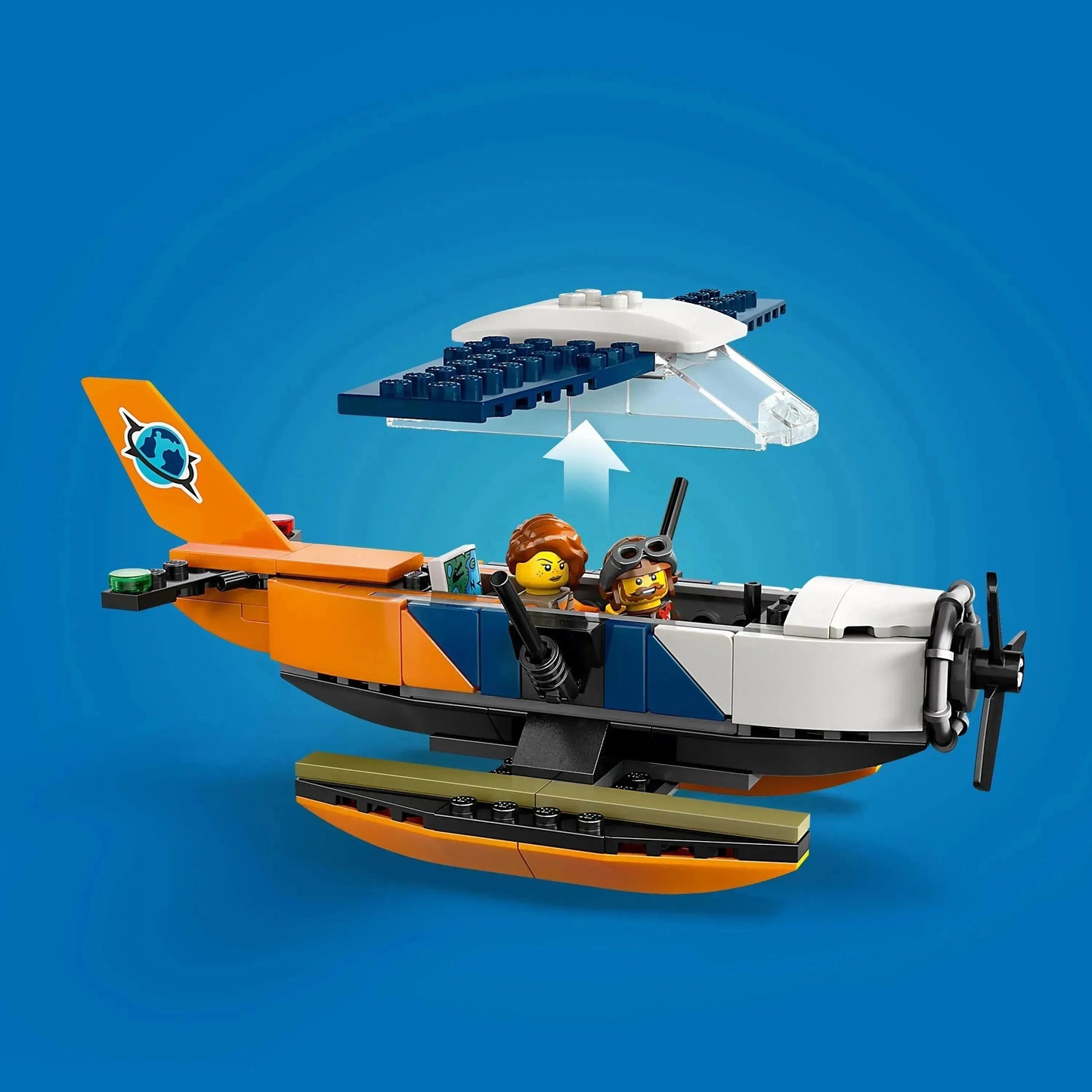 LEGO Jungleonderzoekers: watervliegtuig 60425 City