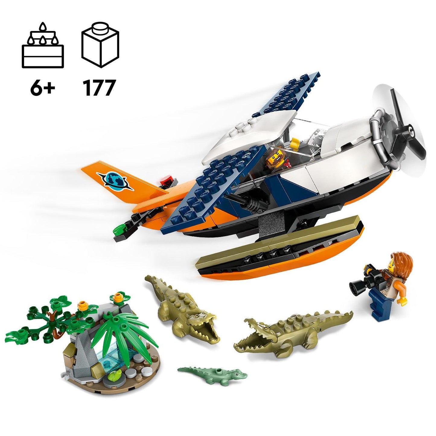 LEGO Jungle Explorers: Seaplane 60425 City