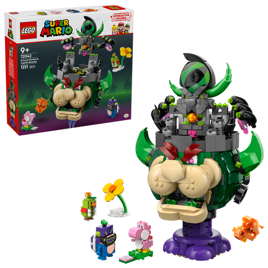 LEGO Prins Florian en Kasteel-Bowser 72042 Super Mario