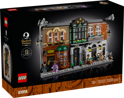 LEGO Sherlock Holmes Boekensteun 10351 Icons (Pre-Order: juni)