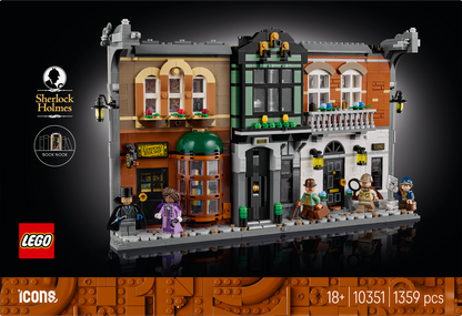 LEGO Sherlock Holmes Boekensteun 10351 Icons (Pre-Order: juni)