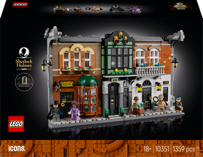 LEGO Sherlock Holmes Boekensteun 10351 Icons (Pre-Order: juni)