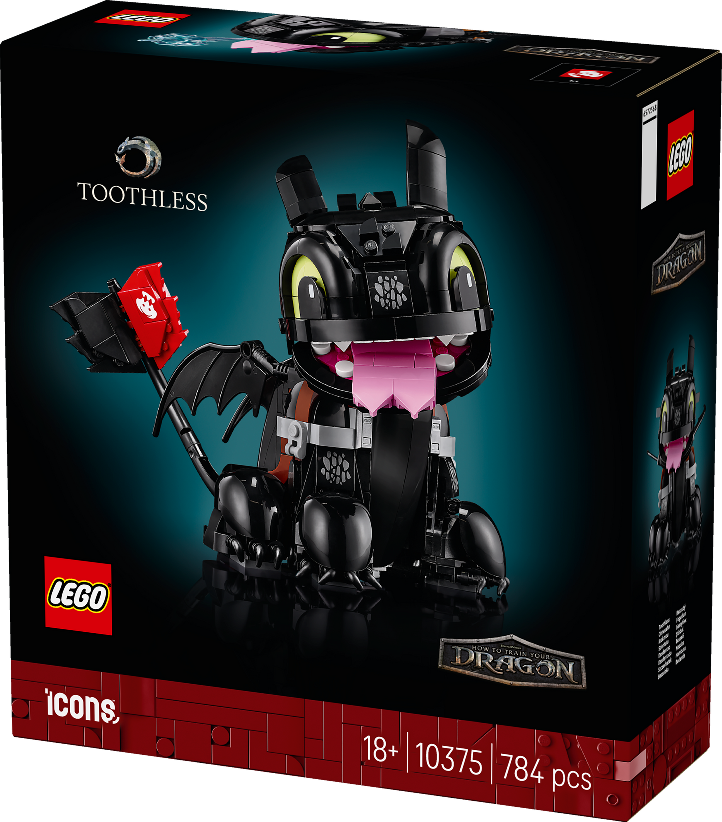 LEGO Hoe tem je een draak: Tandloos 10375 Icons