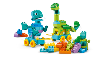 LEGO 3-in-1 dinosaurussen op wielen 10451 DUPLO