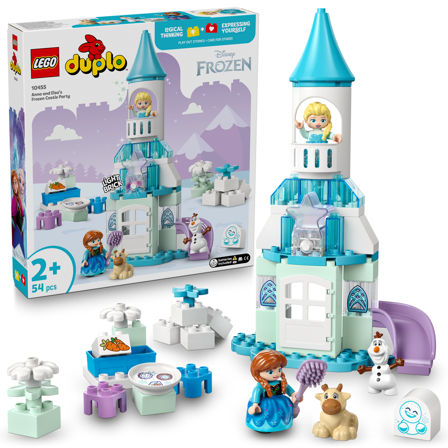 LEGO Anna en Elsa's Frozen kasteelfeest 10455 DUPLO
