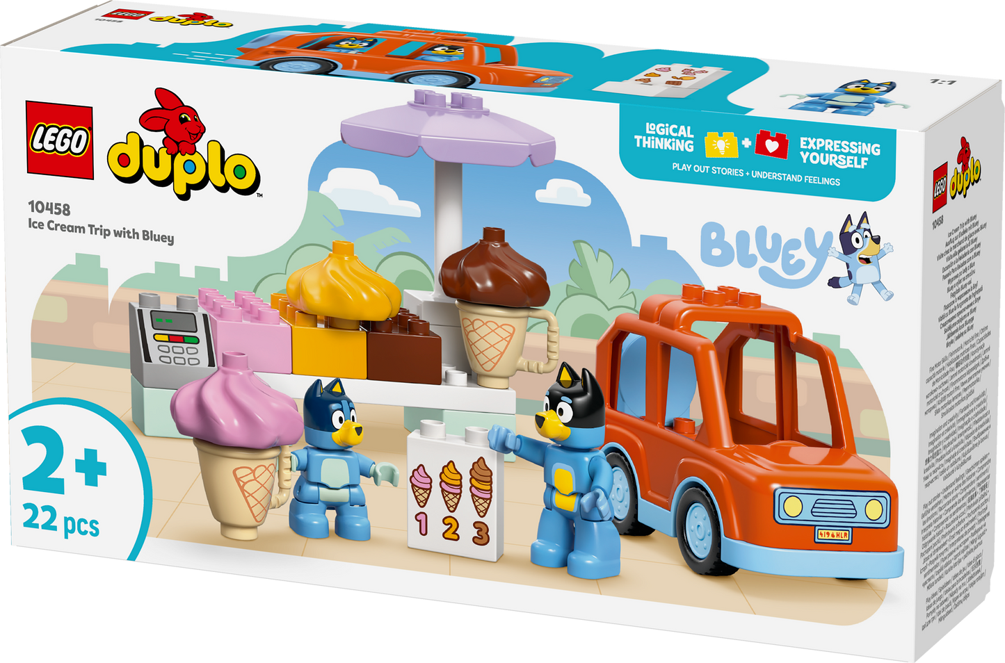 LEGO Een ijsje halen met Bluey 10458 DUPLO Bluey
