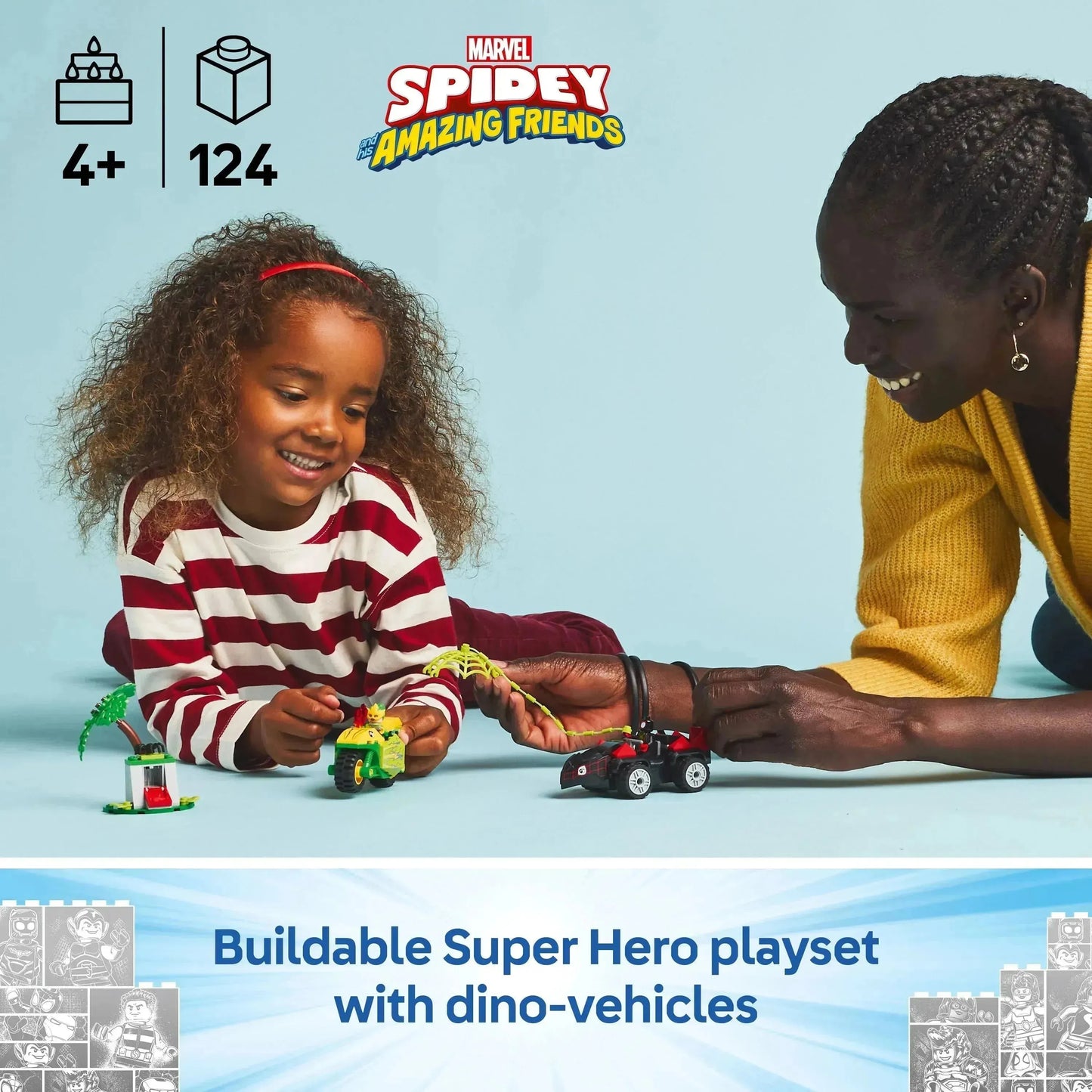LEGO Spidey and Electric Dino Car 11198 DUPLO