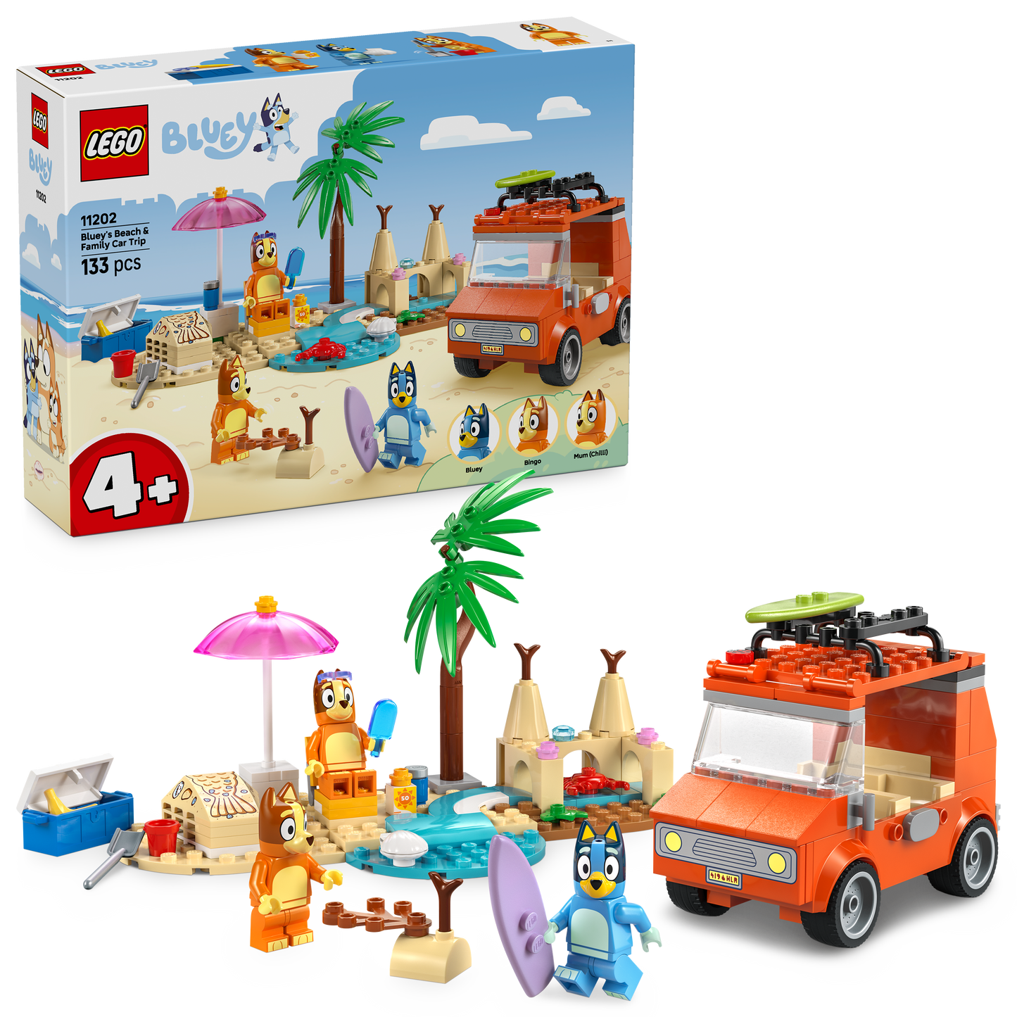 LEGO Bluey's autorit 11202 DUPLO Bluey