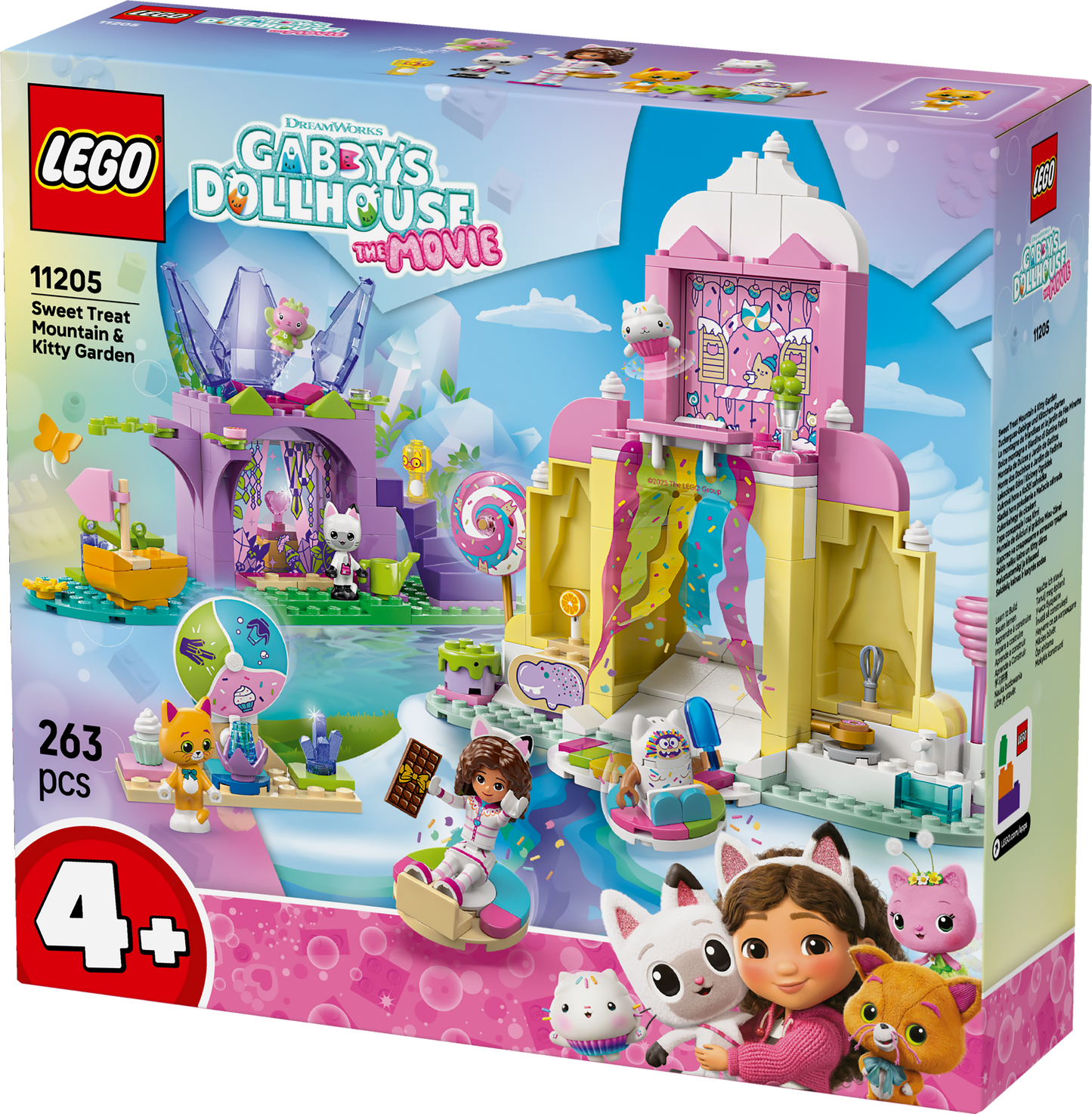 LEGO Snoepjesberg en kittentuin 11205 Gabby's Dollhouse