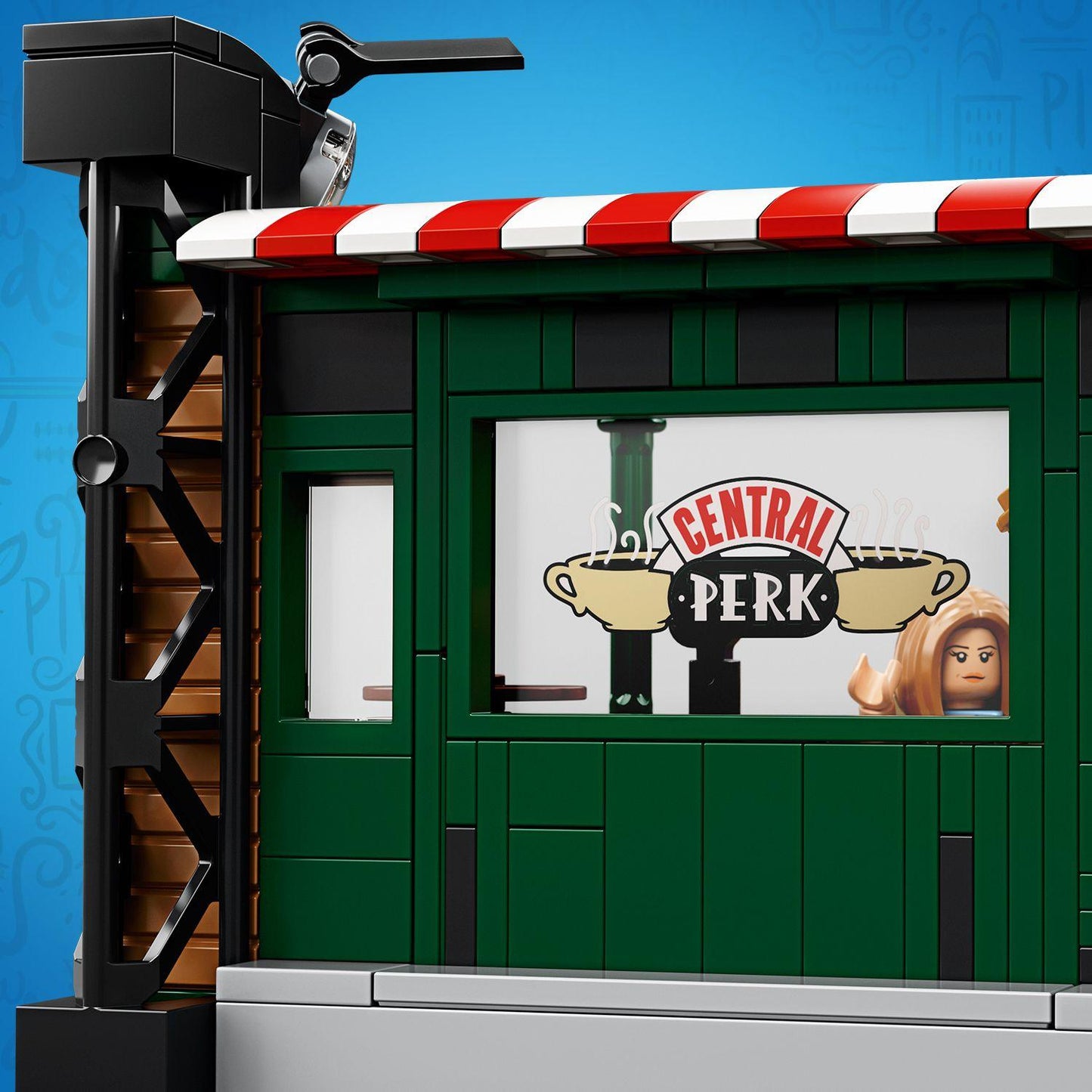 LEGO Friends Central Perk, the cafe from the Friends 21319 Ideas series