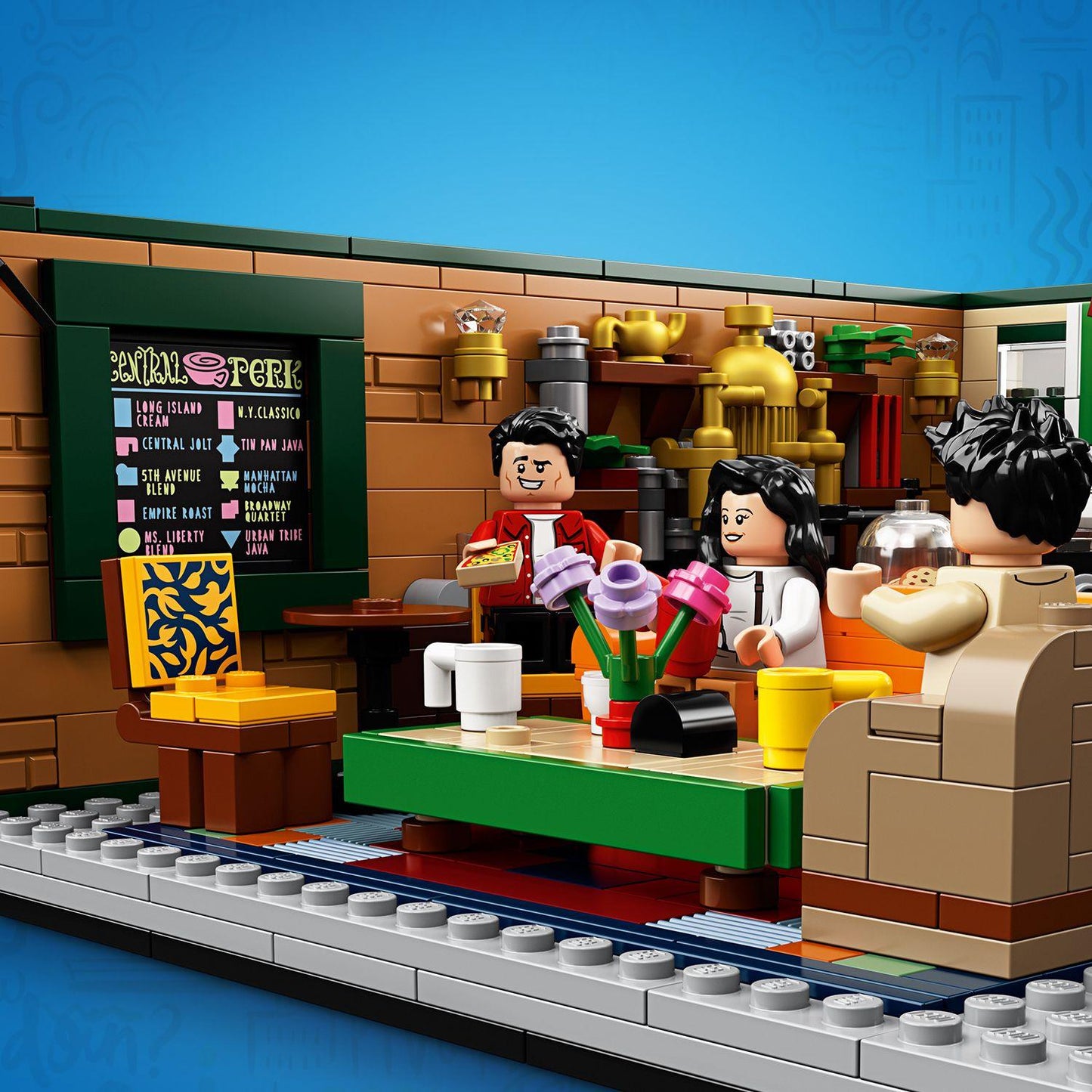 LEGO Friends Central Perk, the cafe from the Friends 21319 Ideas series