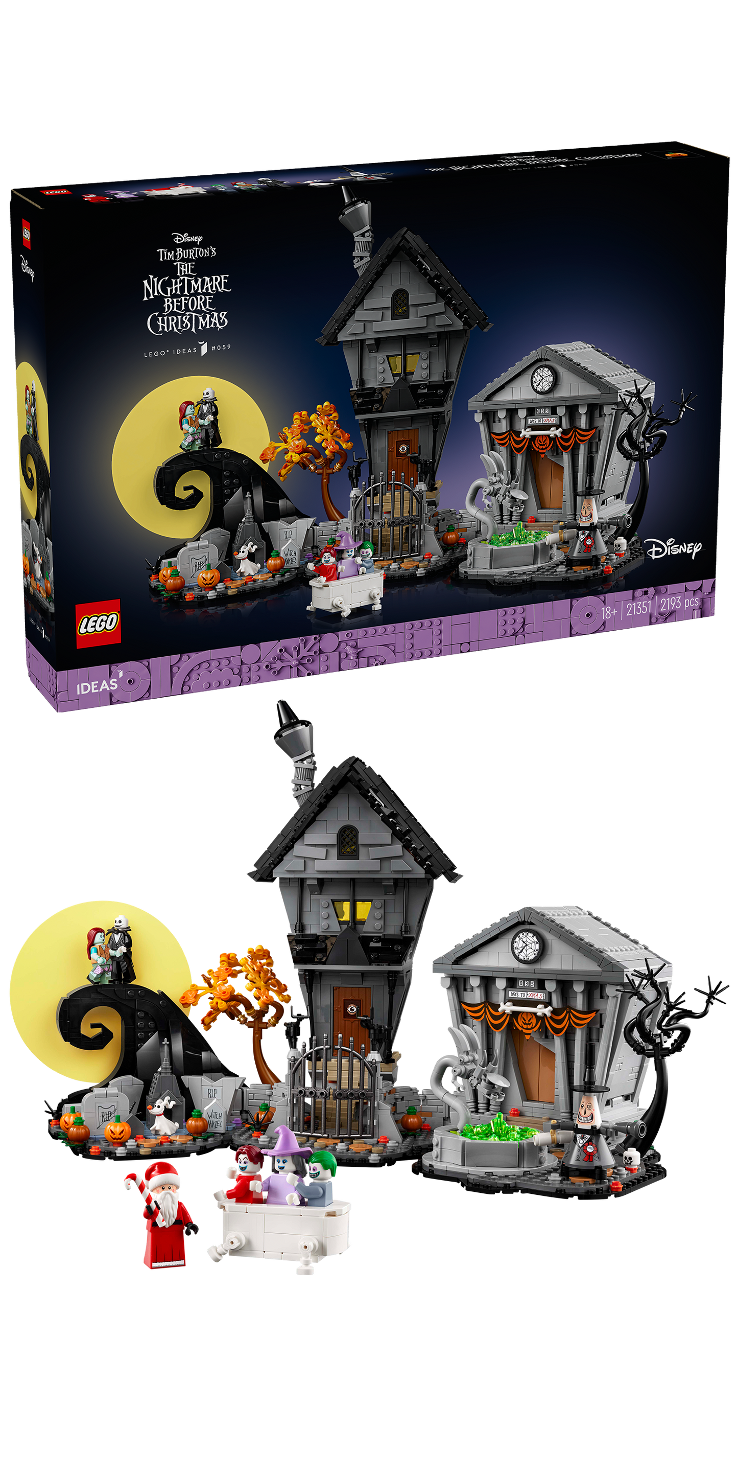 LEGO Nightmare before Christmas 21351 Ideas