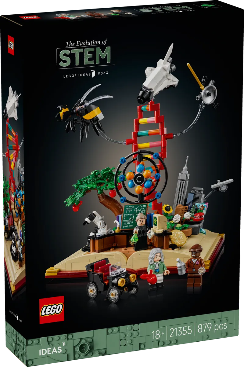 LEGO De ontwikkeling van Stem 21355 Ideas