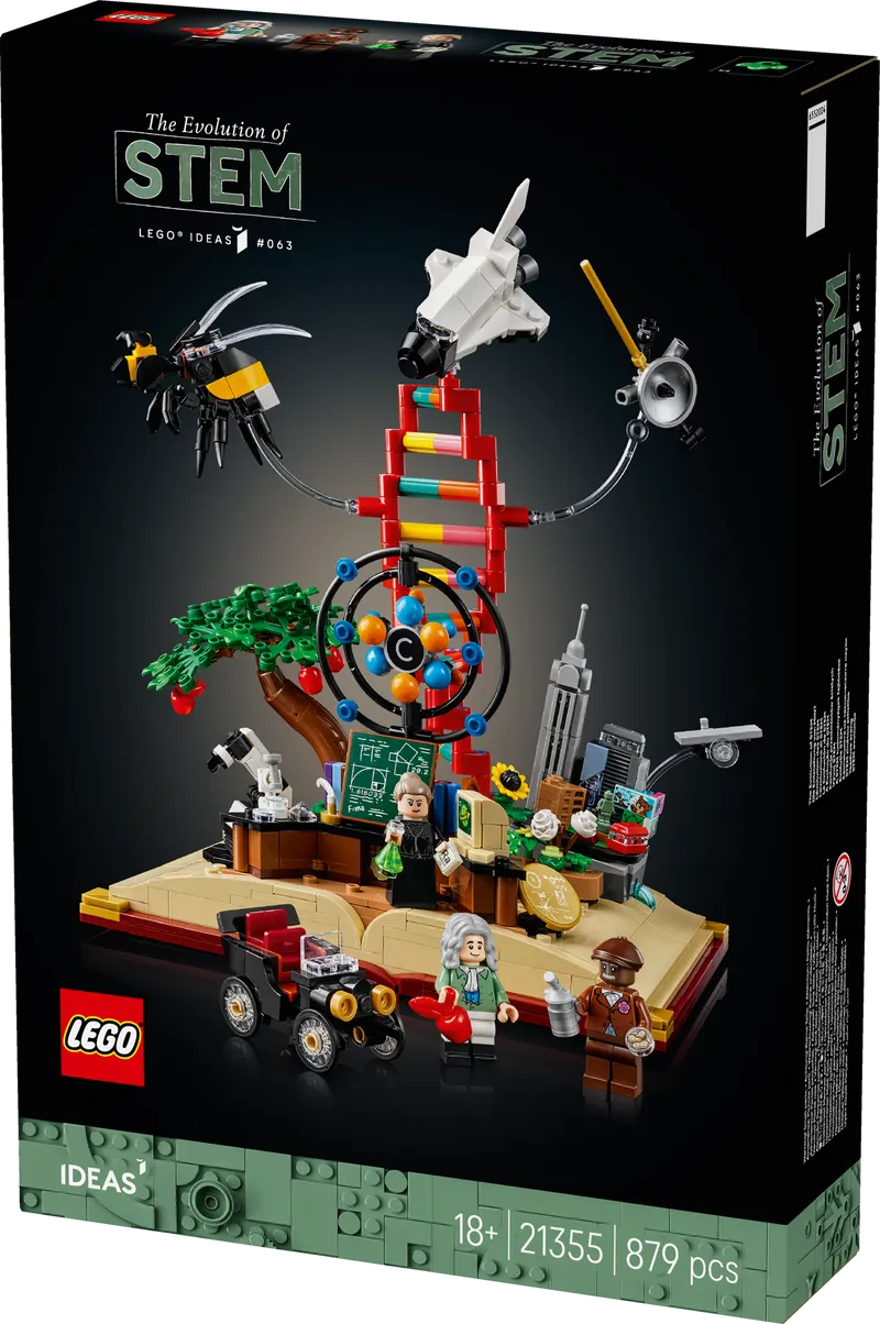 LEGO De ontwikkeling van Stem 21355 Ideas