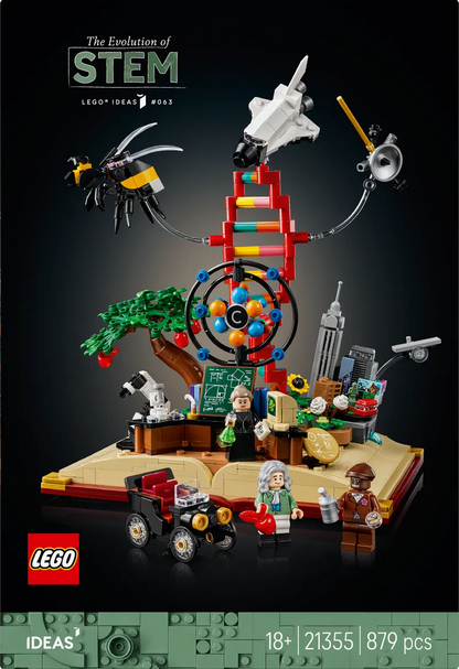 LEGO De ontwikkeling van Stem 21355 Ideas