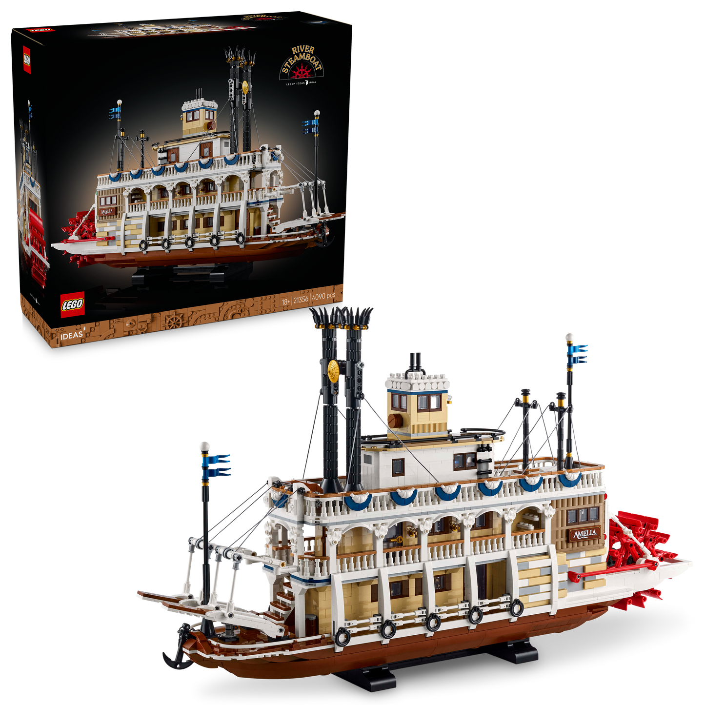 LEGO Steamboat 21356 Ideen