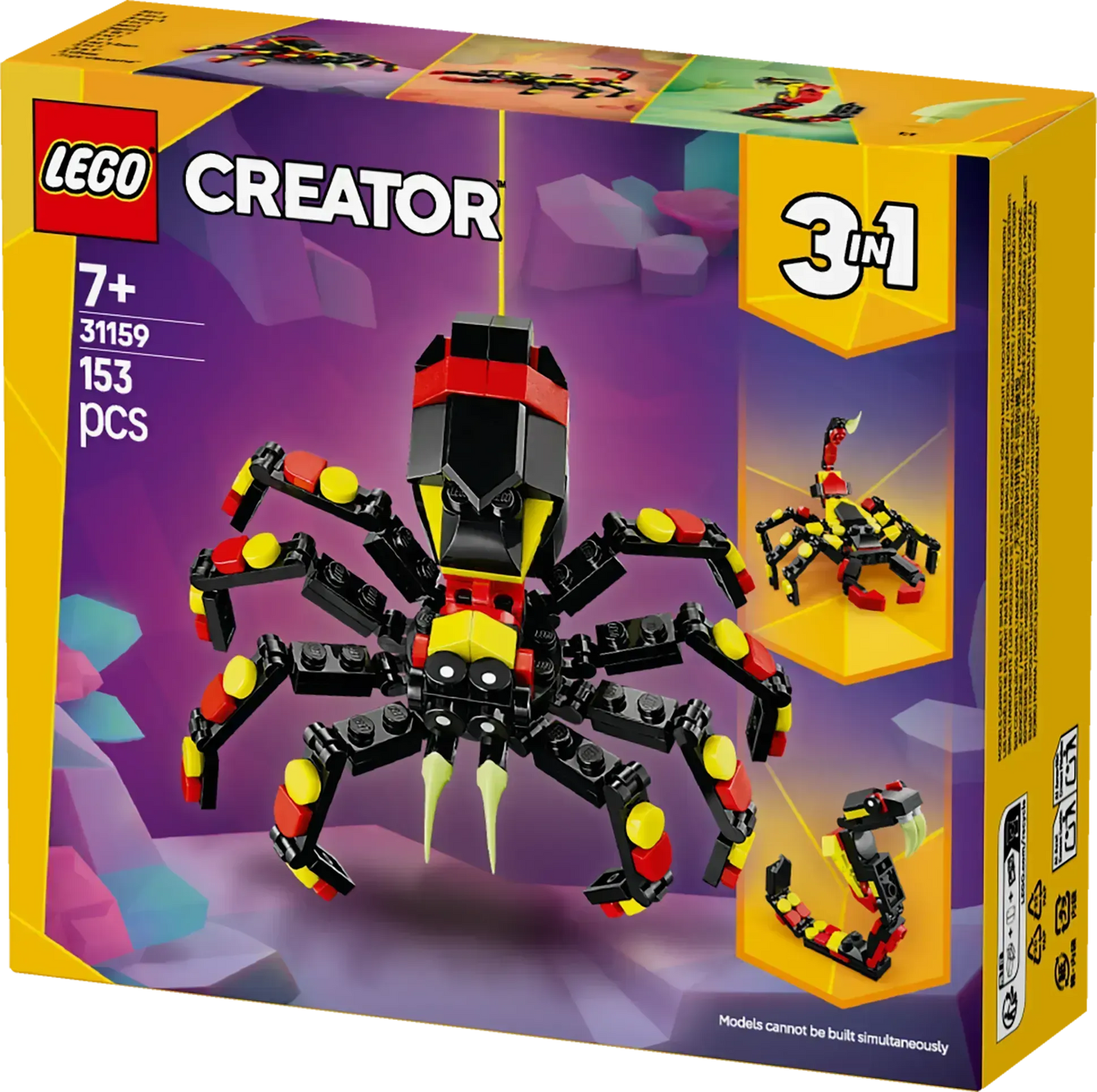 LEGO Wild Animals: Spannende Spinne 31159 Creator 3-in-1