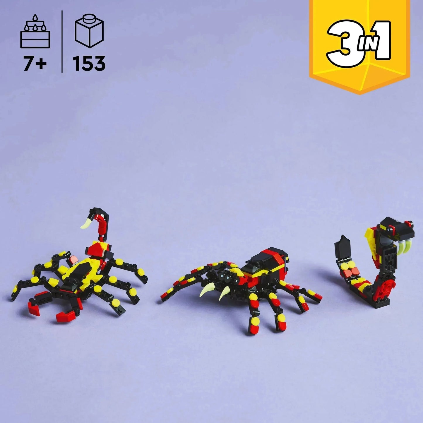 LEGO Wild Animals: Spannende Spinne 31159 Creator 3-in-1