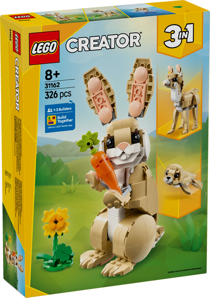 LEGO Cute Bunny 31162 Creator 3-in-1 (Pre-Order: January 2025)