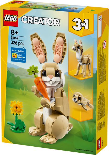 LEGO Cute Bunny 31162 Creator 3-in-1 (Pre-Order: January 2025)