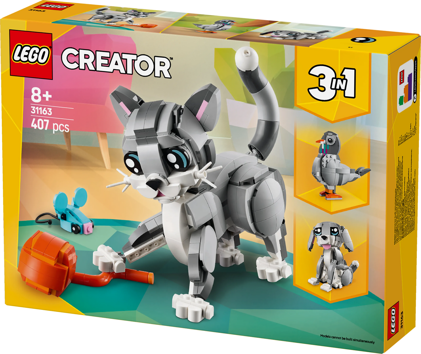 LEGO Playful Cat 31163 Creator 3-in-1 (Pre-Order: January 2025)