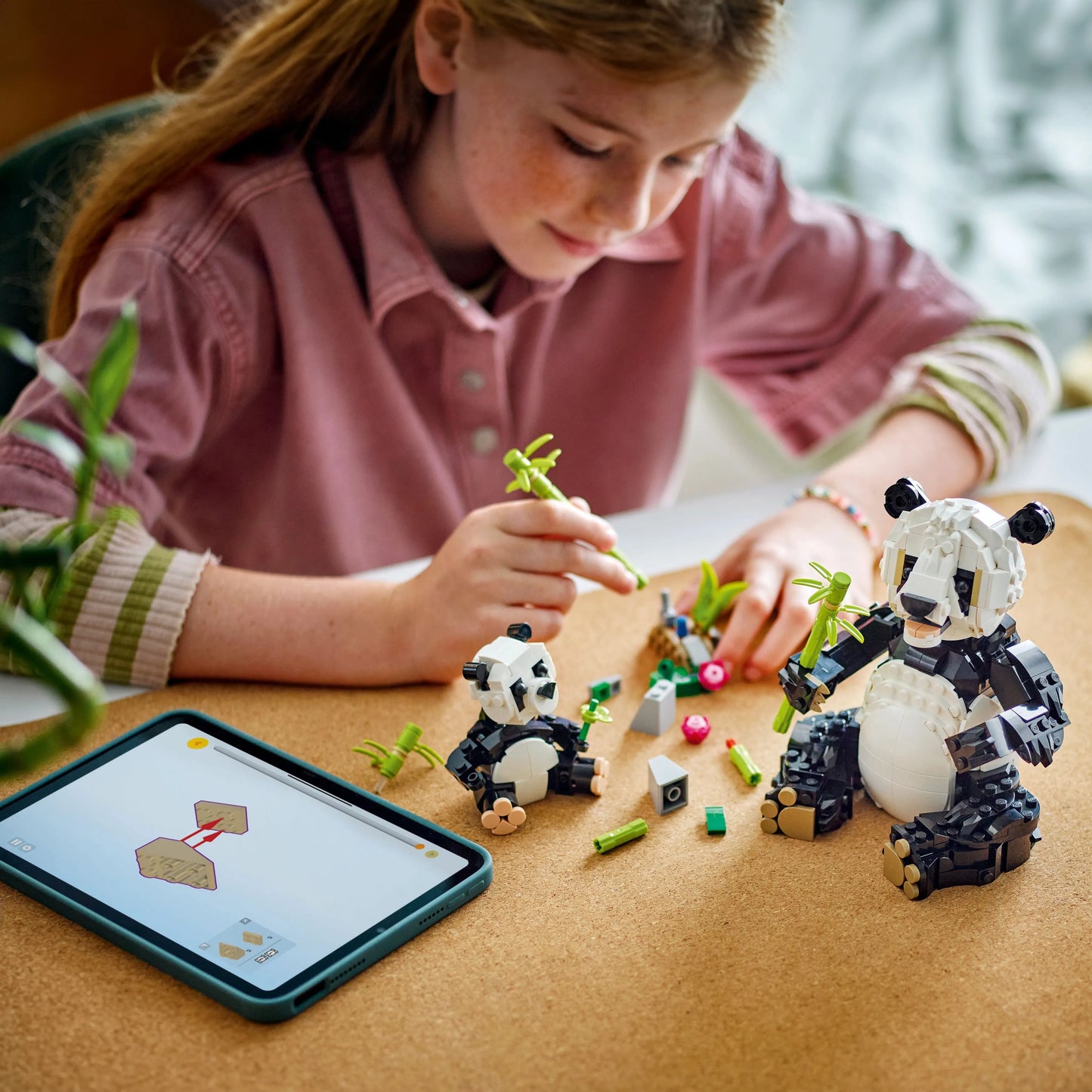 LEGO Wilde dieren: Pandafamilie 31165 Creator 3-in-1