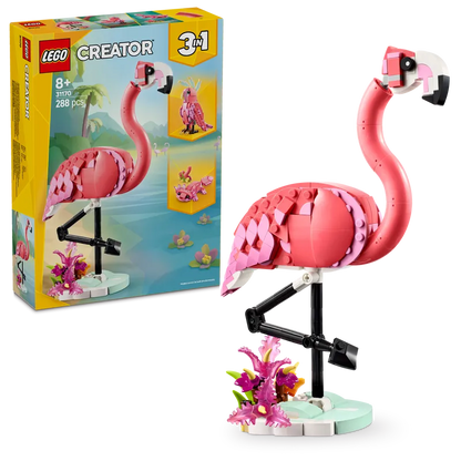 LEGO Wild Animals Pink Flamingo 31170 Creator (Pre-Order: March 2025)