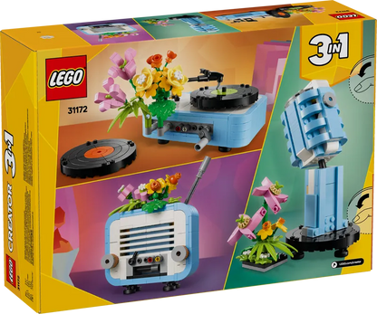 LEGO Platenspeler met bloemen 31172 Creator