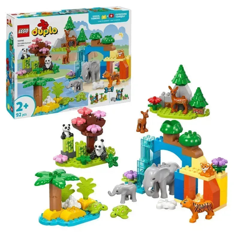 LEGO 3 in 1 Familie Wilde Dieren 10446 DUPLO