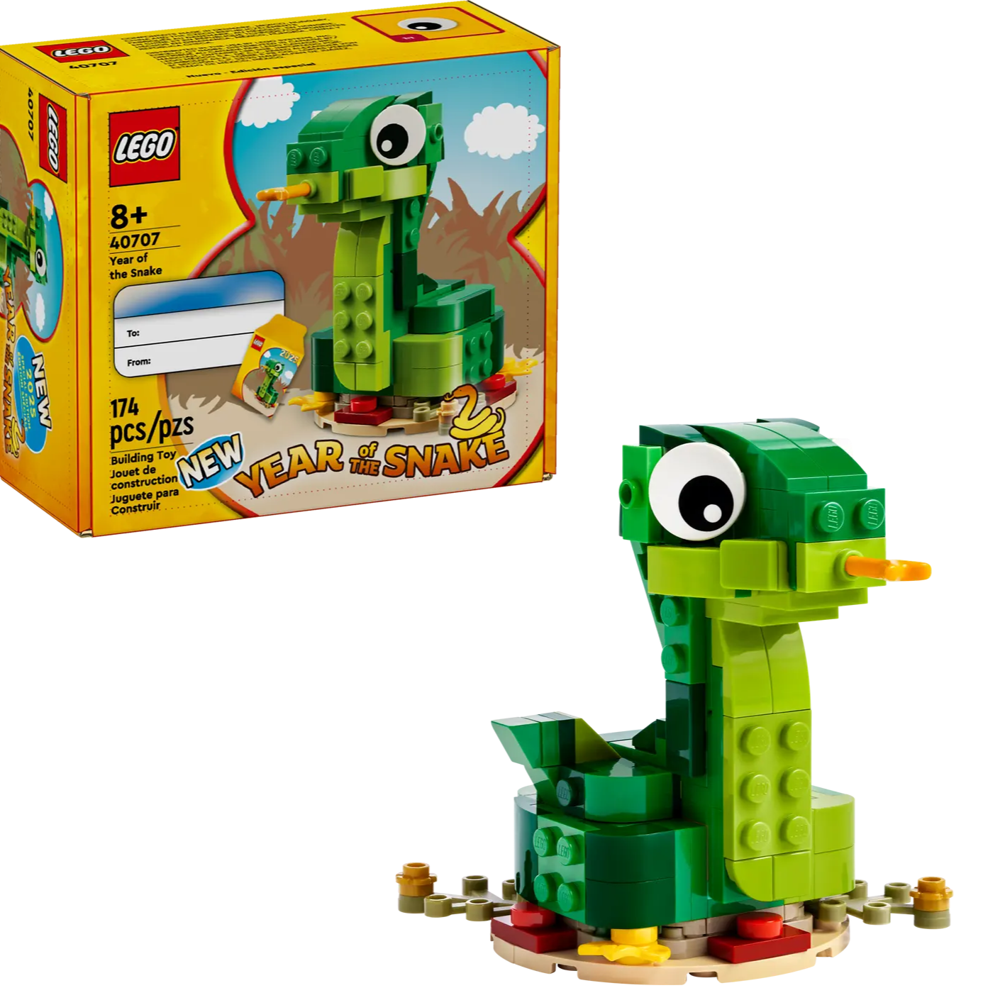 LEGO Jaar van de Slang 40707 Chinees nieuwjaar
