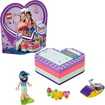 LEGO Emma's Summer Heart Box 41385 Friends