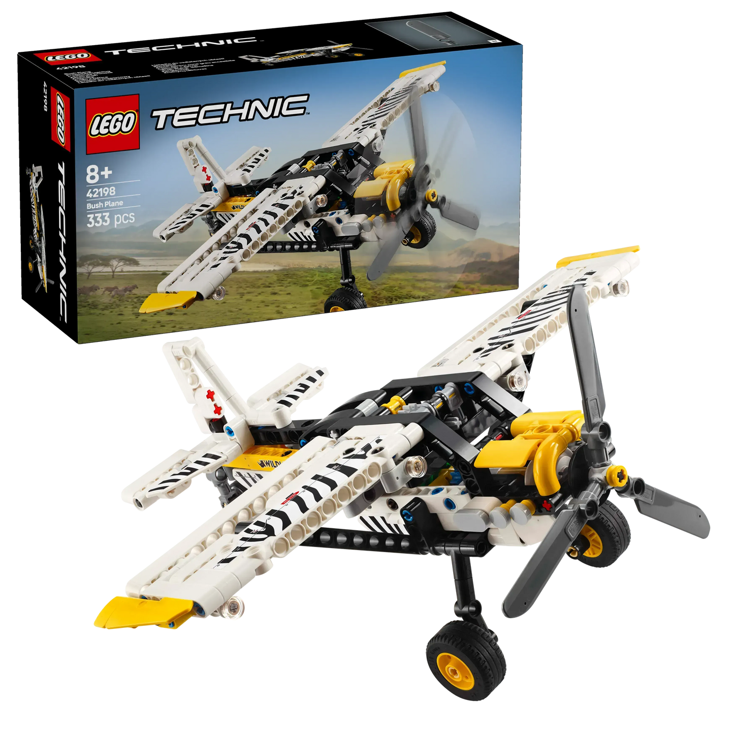 LEGO Oerwoud Vliegtuig 42198 Technic